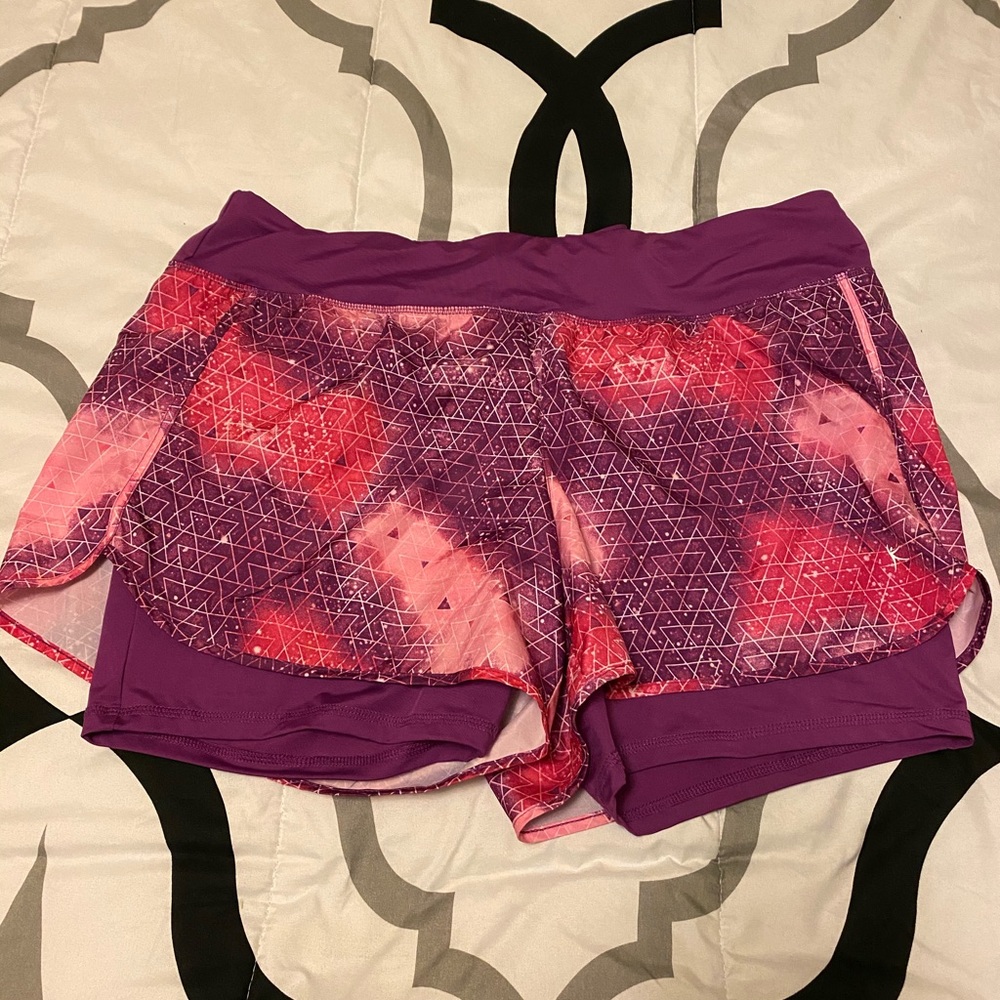 Purple shorts